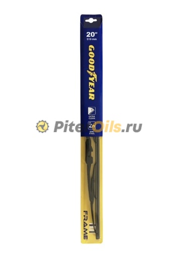 Goodyear FRAME 20"/51 cm Каркасная щетка стеклоочистителя всесезонная, 3 переходника GY000320