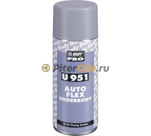 BODY 951 Антигравий Autoflex (черный) аэрозоль (400мл) 5100200030