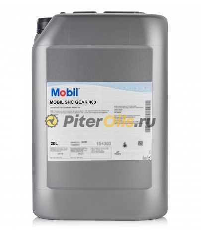 Mobil SHC GEAR 460 (20л) 151657 Масло редукторное 