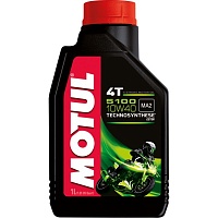 MOTUL 5100 4T SAE 10W-40 1л 104066 