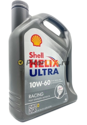 Shell Helix Ultra Racing 10w60 (4 л) 550040622/550046412/550046672