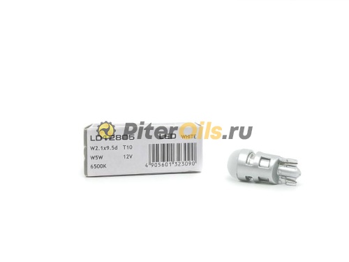 LYNX LD12805 Лампа светодиодная W5W T10 12V W2,1x9,5d SMDx1 6500K 