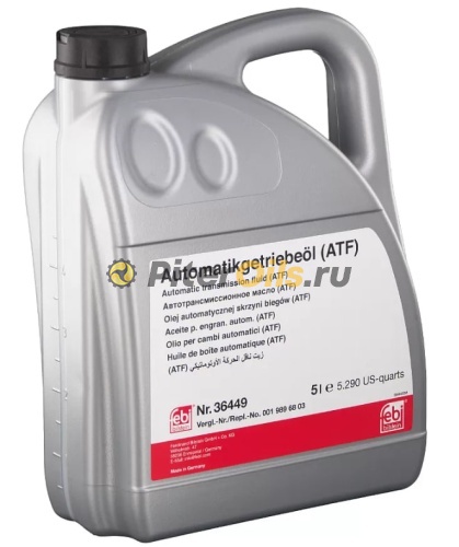 FEBI 36449 ATF 134 Масло трансмиссионное 5 л