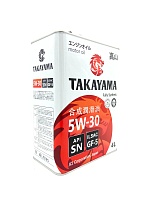 TAKAYAMA 5W30 ILSAC GF-5 SN (4л) 605043