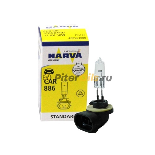 48056 Лампа NARVA 886 12.8V 50W PGJ 13