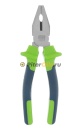 СИБРТЕХ Плоскогубцы комбинированные, 200 мм, двухкомпонентные рукоятки 17052