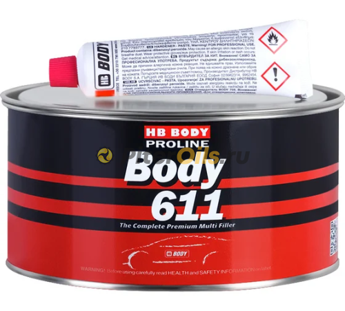 Шпатлевка HB BODY 611 универсальная (0,38кг) 6110300040