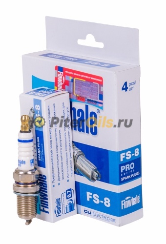 Finwhale Свеча зажигания FS8 (4 шт.) (NGK BKR6EK) LADA/ RENAULT K7M / K4M