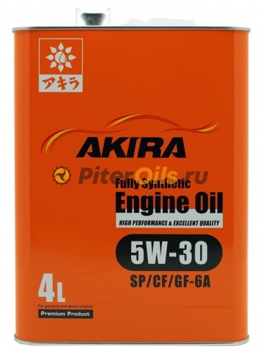 AKIRA ENGINE OIL FS 5W30 SP/CF/GF-6A (4л) A00032238-004