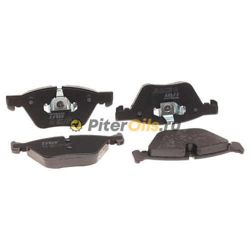 Дисковые тормозные колодки передние TRW GDB1810 для BMW 1 series, BMW 3 series (4 шт.)