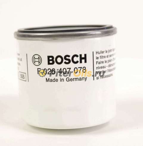 Фильтр масляный Bosch F026407078 (W7008, SM196)
