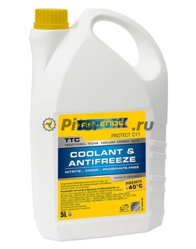 Ravenol Антифриз -40 С (5л) желтый