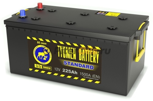 Аккумулятор Tyumen Battery STANDARD 225Ah 1500A об. пол. (+-) 516x274x235