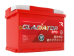 Аккумулятор GLADIATOR EFB 62Ah 620А (Start-Stop) пр. пол (+ -) 242х175х190