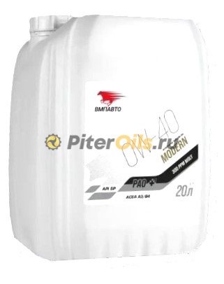 ВМПАВТО Modern 0w40 (A3/B4, SP) (20л) 9323