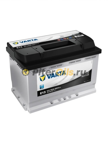 Аккумулятор VARTA Black Dynamic E13 70А/ч 640A 278x175x190 (- +) 570 409 064