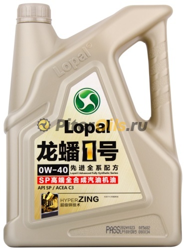 Lopal 1 Advanced Fully Synthetic Series SP 0W-40 4л LPL38183