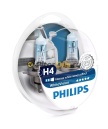 Philips Лампа H4 White Vision 3700K 12V 60/55W + W5W 12V 5W 12342WHVSM