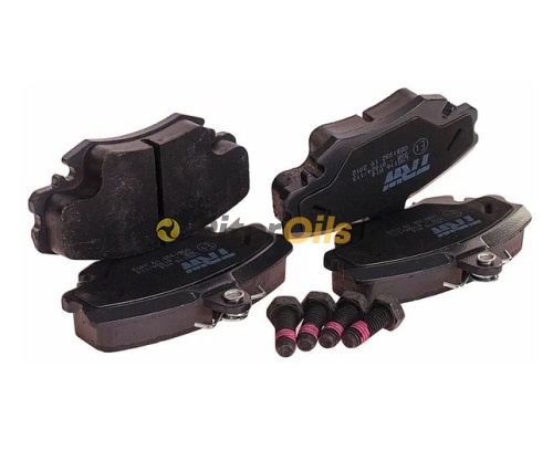 TRW Колодки тормозные передние GDB1332 RENAULT	LOGAN I / MEGANE I / 