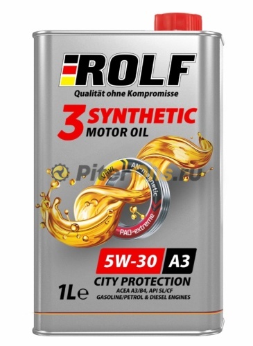 Rolf 3-SYNTHETIC ACEA A3/B4 5w30 (1л) металл 322550