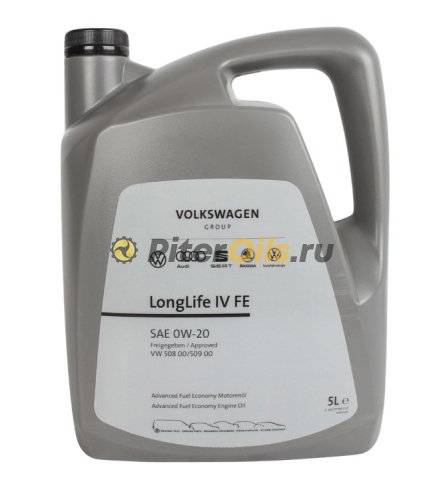 VAG LONGLIFE IV FE 0W20 (5л) GS60577M4EUR