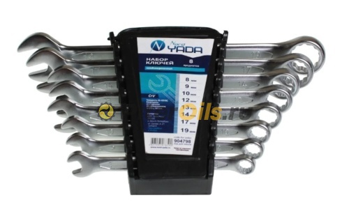 NORD YADA Ключ комбинир. набор 8 шт: 8,9,10,12,13,14,17,19мм 904798