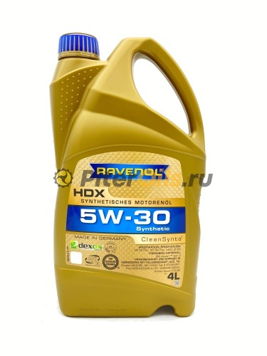 Ravenol 5w30 HDX (4л) 4014835858572