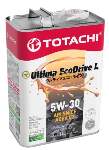 TOTACHI Ultima EcoDrive L SN/CF 5W30 4л 12104
