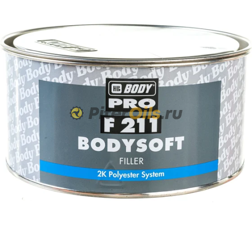 Шпатлевка BODY 211 SOFT Filler (1.8кг) 2112300012
