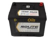 Аккумулятор Solite TAXI  80Ah 640A Asia (борт) пр. пол. (+ -) 260x173x225