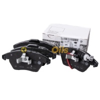 Volkswagen Колодки тормозные дисковые передние 5K0698151 для Volkswagen Beetle, CC, Golf, Jetta 4шт