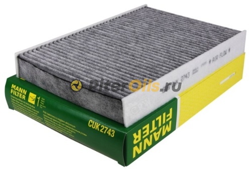 Фильтр салонный MANN CUK2743