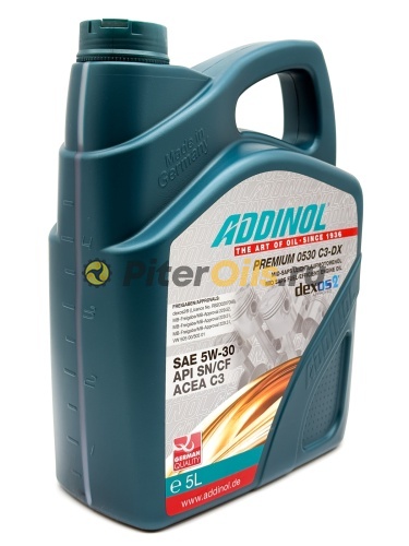ADDINOL Premium 5W-30 C3-DX 5л 72213181