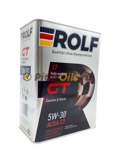 Rolf GT 5w30 SN/CF (4л) металл 322228
