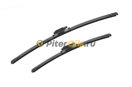 BOSCH Комплект бескаркасных щёток 2шт Aerotwin A555S 600/400 мм 3397007555