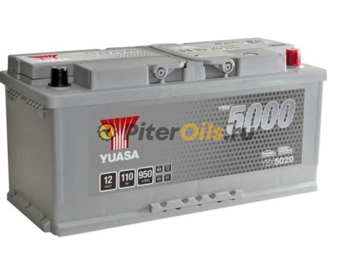 Аккумулятор Yuasa 110Ah 950A об. пол (- +) 393x175x190