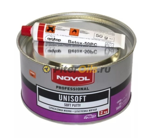 Шпаклевка мягкая NOVOL UNISOFT (1,8 кг) 1155