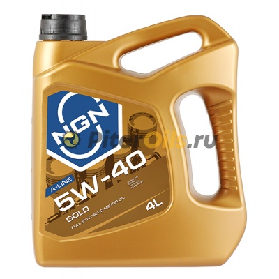 NGN GOLD A-LINE 5W-40 SN/CF (4л) V272085302