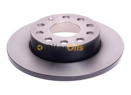 Тормозной диск задний TRW DF4271 256x12 для Volkswagen Golf, Volkswagen Touran, Skoda Octavia 1шт