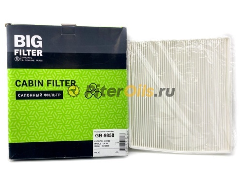 Фильтр салонный BIG FILTER GB9858 (CU2855)