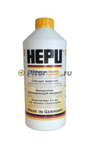 HEPU  Антифриз  Coolant G11 концентрат желтый 1,5 л P999YLW