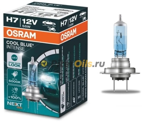 Osram 64210CBN Лампа 12V H7 55W PX26d 5000K COOL BLUE INTENSE 1 шт.