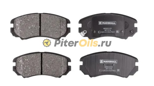 Marshall Колодки тормозные дисковые передние M2622101 