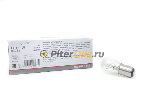 LYNX L14021 Лампа 12V P21/4W 21/4W