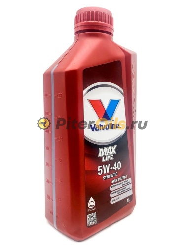 Valvoline MaxLife Synthetic 5W-40 1л 872363/908753