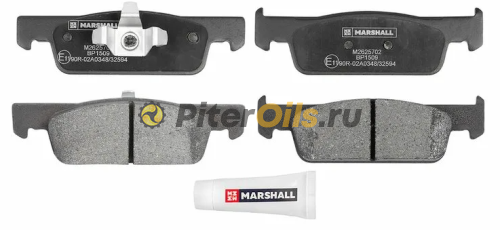 Marshall Колодки тормозные дисковые передние M2625702