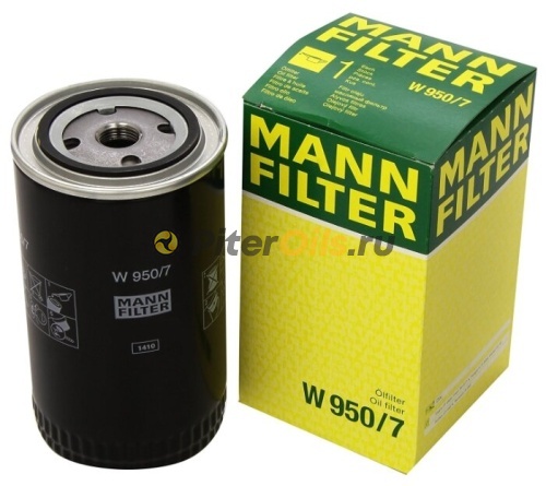Фильтр масляный MANN W950/7