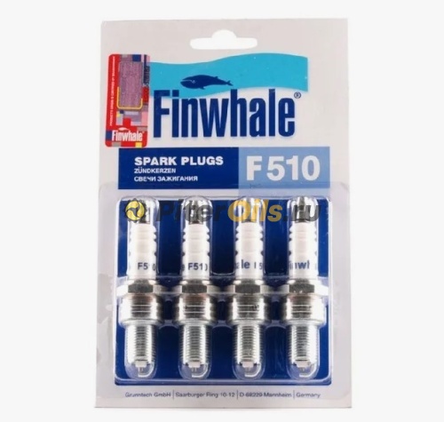 Finwhale Свечи F510 FX (4 шт.) (NGK BPR6ES-11) LADA 2108-15 инж. 8кл. к-т 4шт
