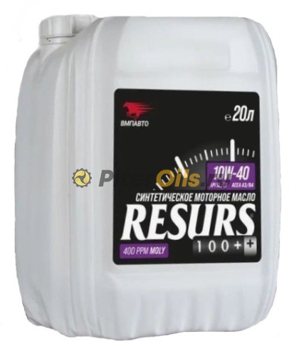 ВМПАВТО Resurs 10w40 (A3/B4; SL/CF) (20л) 9300
