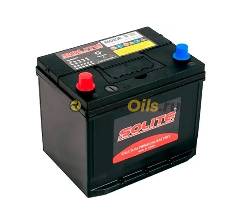 Аккумулятор Solite 70Ah 580A Asia (борт) пр. пол. (- +) 230x173x204